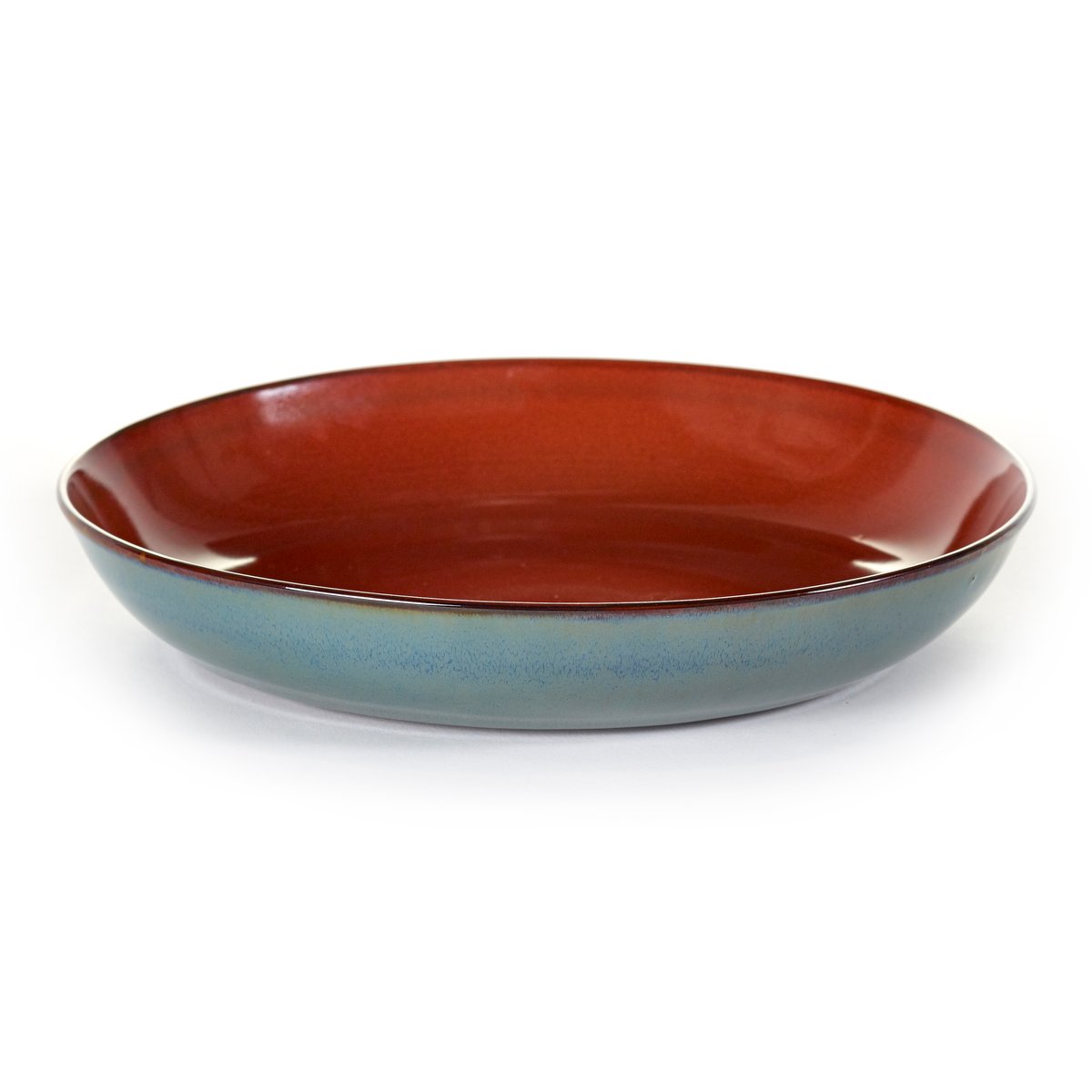 Serax Terres de Rêves pastatallrik 23,5 cm Rust-smokey blue