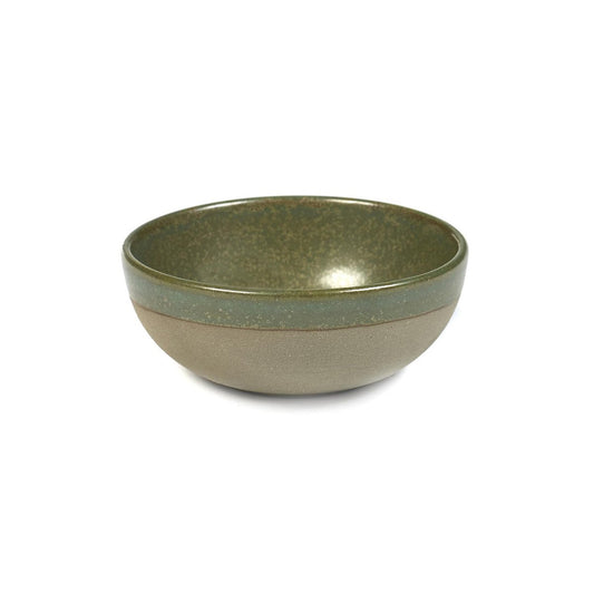 Serax Surface frukostskål 11 cm Grey-camogreen