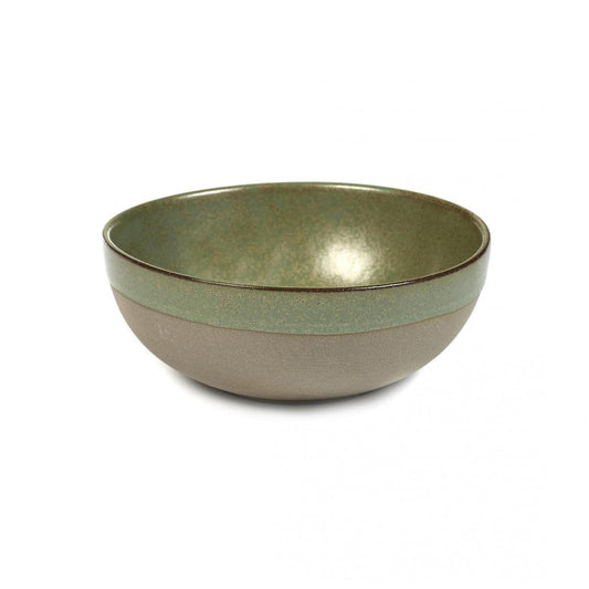 Serax Surface frukostskål 13 cm Grey-camogreen