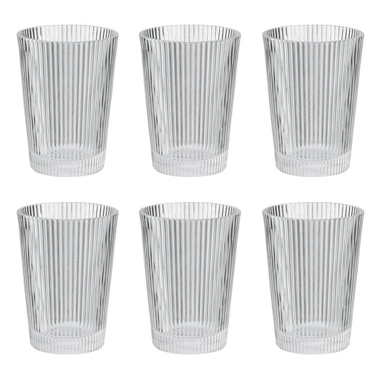 Stelton Pilastro Wasserglas 6er Pack 24cl