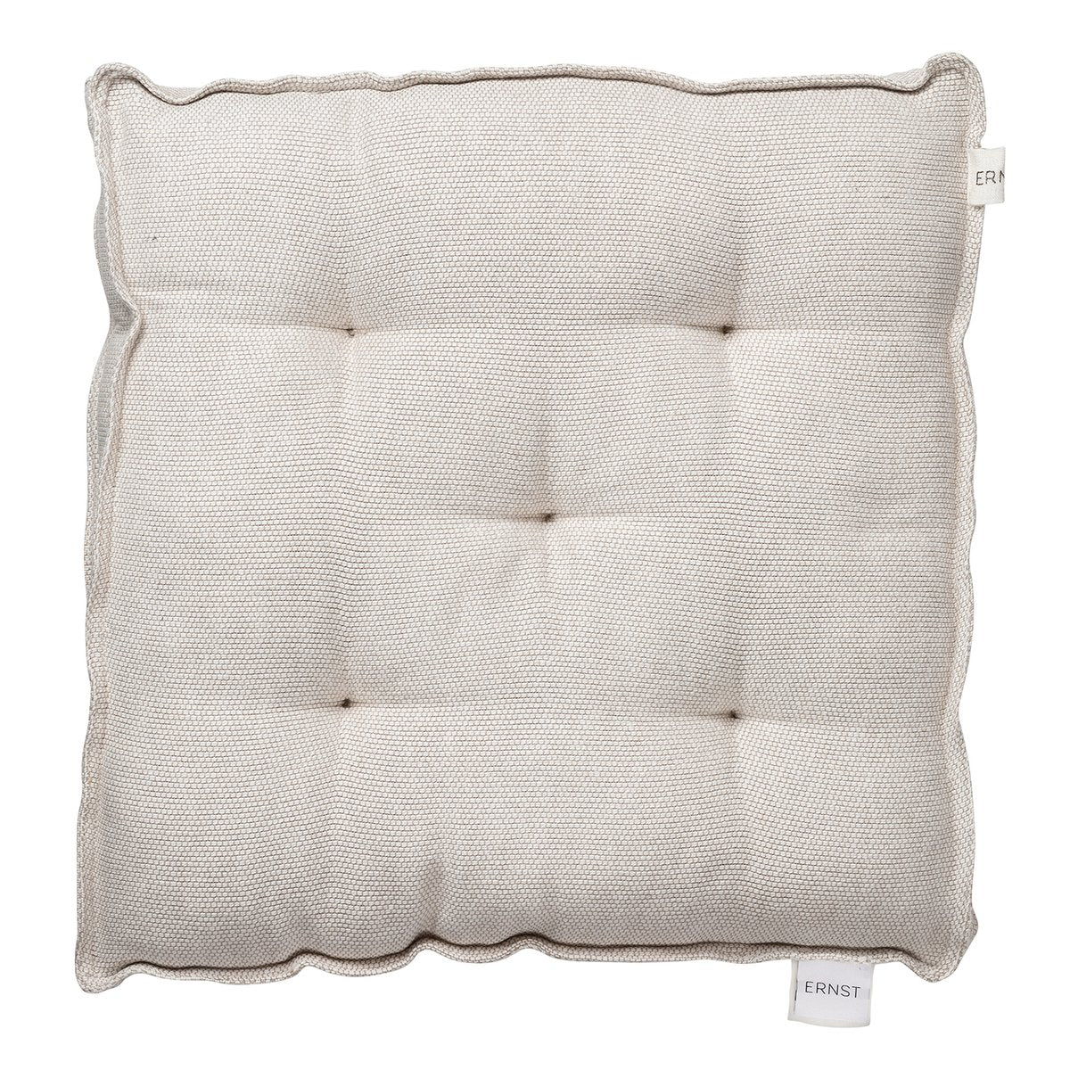 ERNST Ernst seat cushion 45x45 cm naturewhite