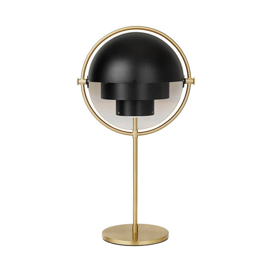 GUBI Multi-Lite table lamp brass-black