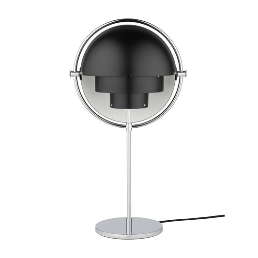 GUBI Multi-Lite table lamp chrome-black