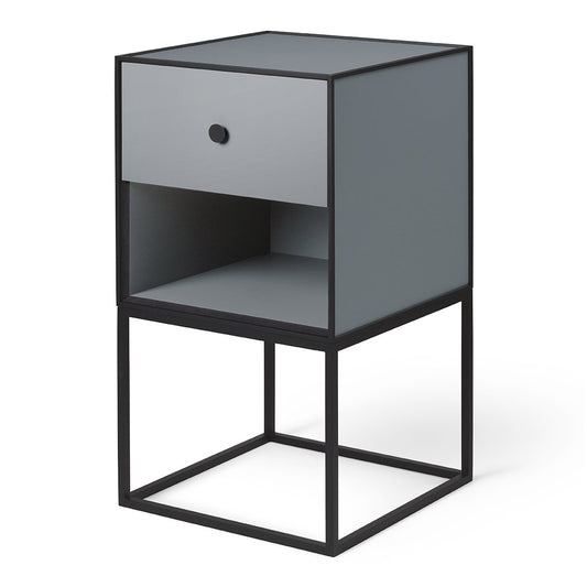 Audo Copenhagen Frame 35 side table dark grey