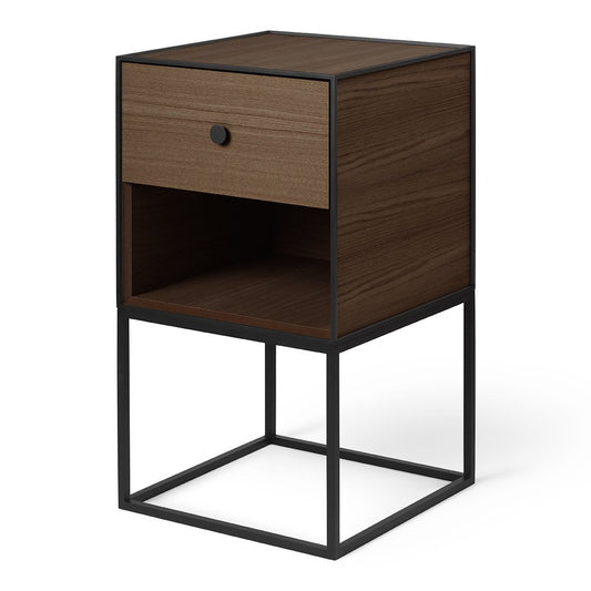 Audo Copenhagen Frame 35 side table smoked oak