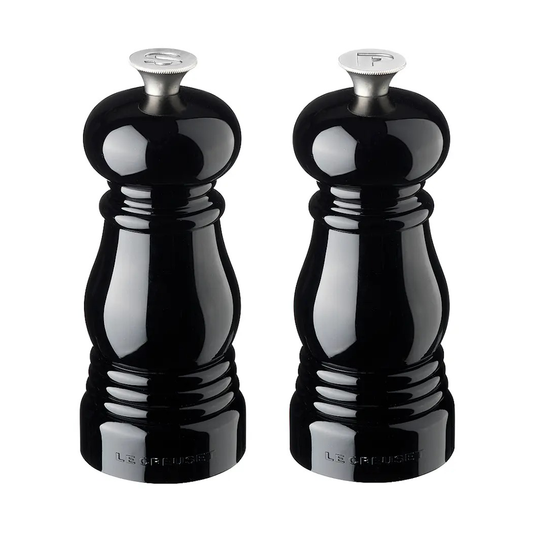 Le Creuset Le Creuset salt- and pepper mill set 11 cm Black