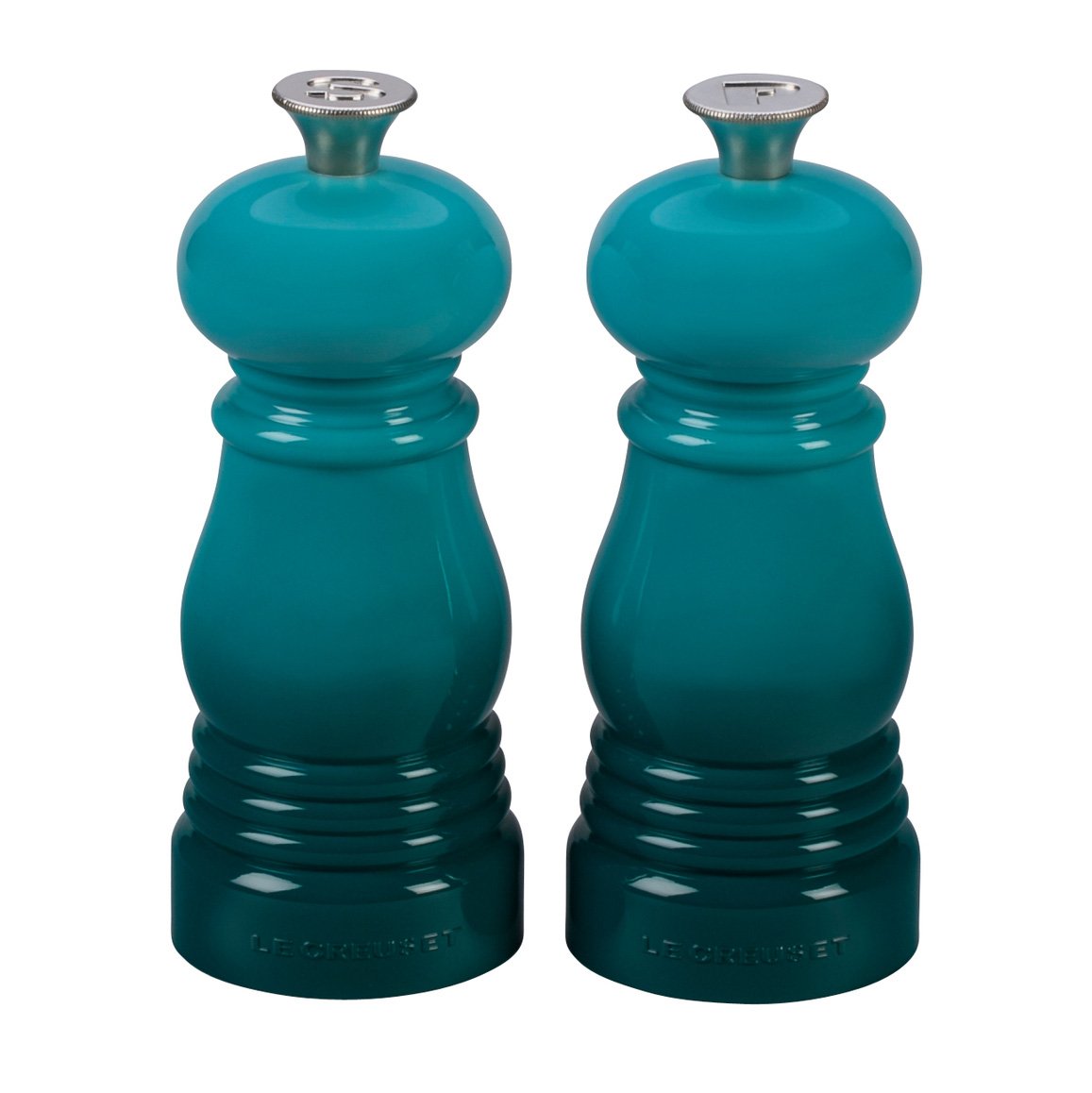 Le Creuset Le Creuset salt- and pepper mill set 11 cm Caribbean