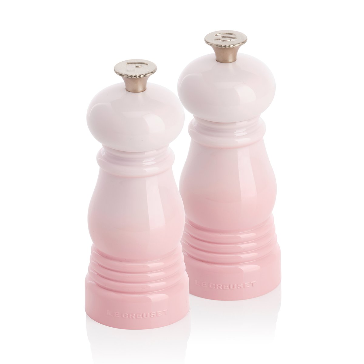 Le Creuset Le Creuset Salz- und Pfeffermühlenset 11cm Shell Pink