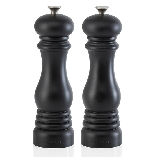 Le Creuset Le Creuset salt- and pepper mill set 21 cm Matte black