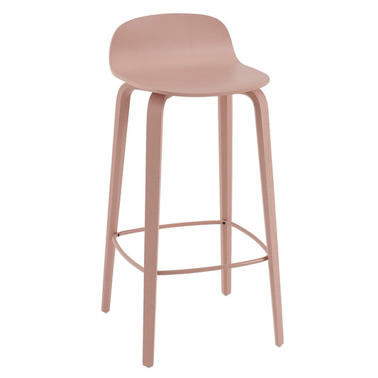 Muuto Visu barstool 75 cm Tan rose-tan rose