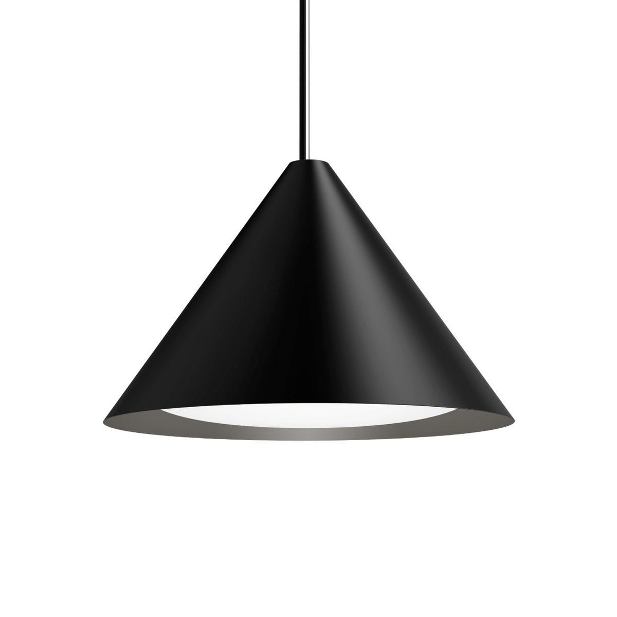 Louis Poulsen Keglen Pendelleuchte Ø40cm Schwarz