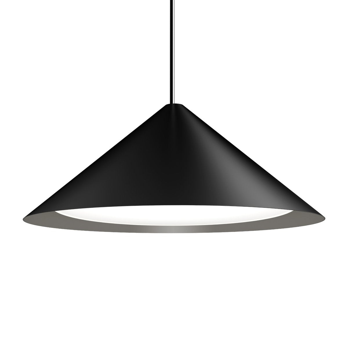 Louis Poulsen Keglen Pendelleuchte Ø65cm Schwarz