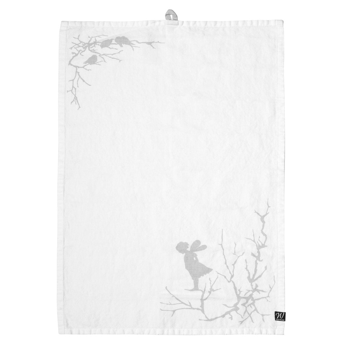 Wik & Walsøe Alv kitchen towel 47x70 cm white