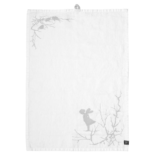 Wik & Walsøe Alv kitchen towel 47x70 cm white