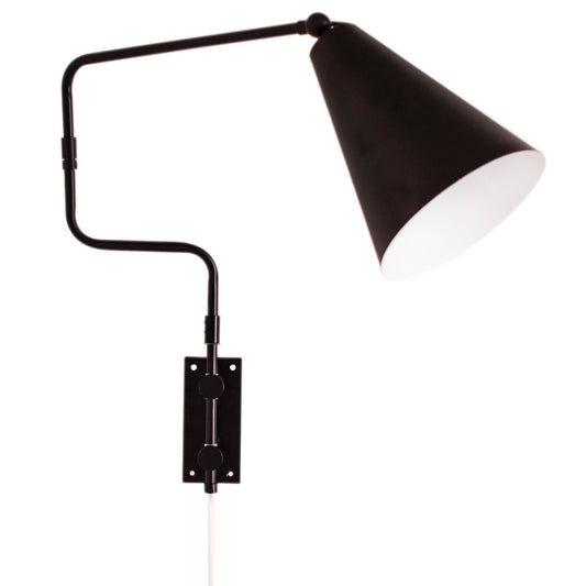 By Rydéns Yukon wall lamp 1 matte black