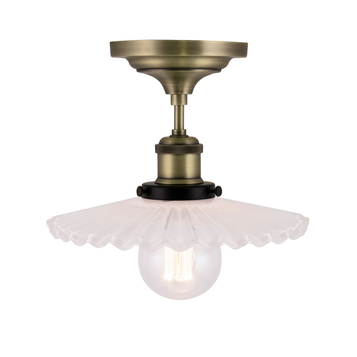 Globen Lighting Cobbler ceiling lamp 25 cm white