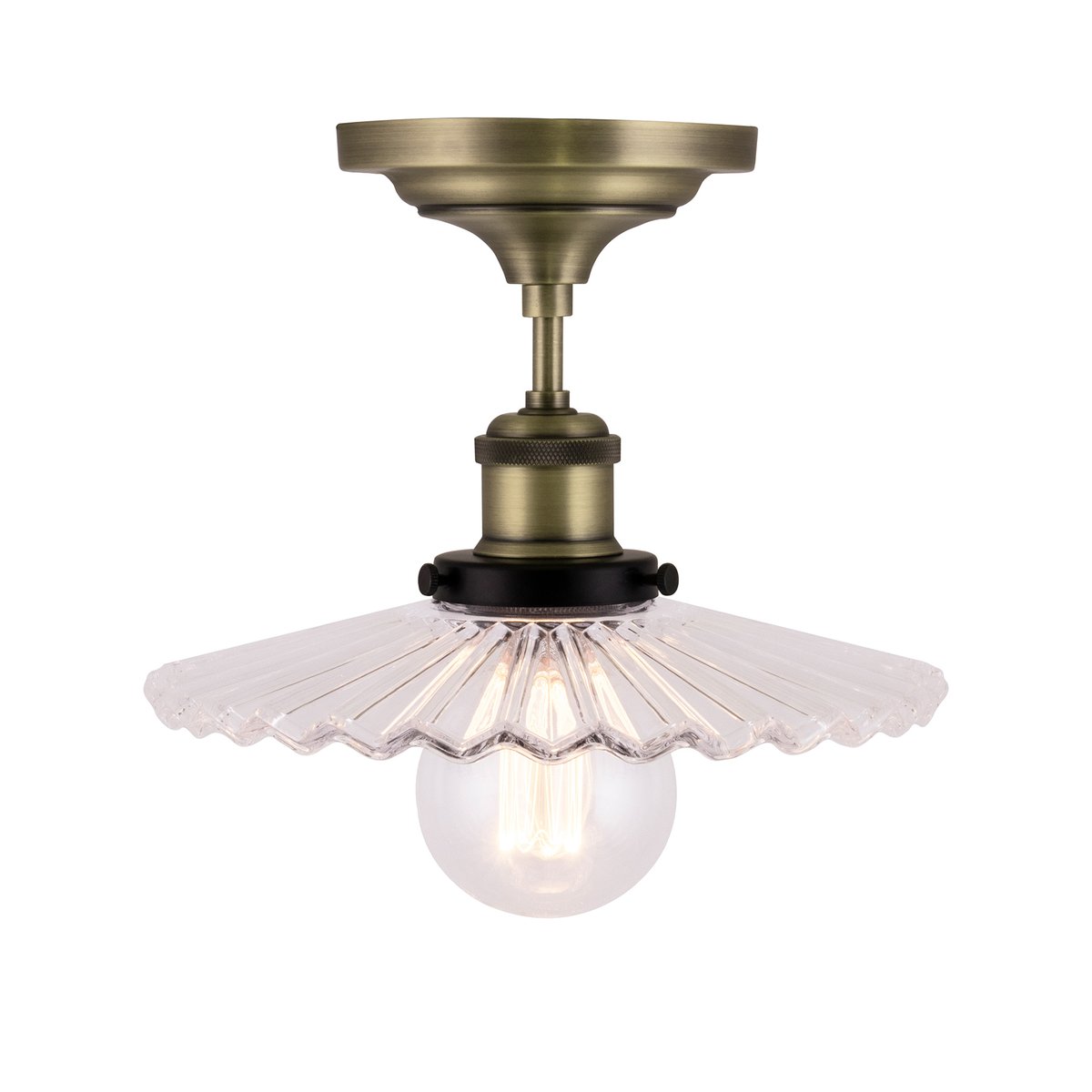 Globen Lighting Cobbler ceiling lamp 25 cm clear