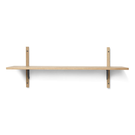 ferm LIVING Sector shelfL/S Oak-black