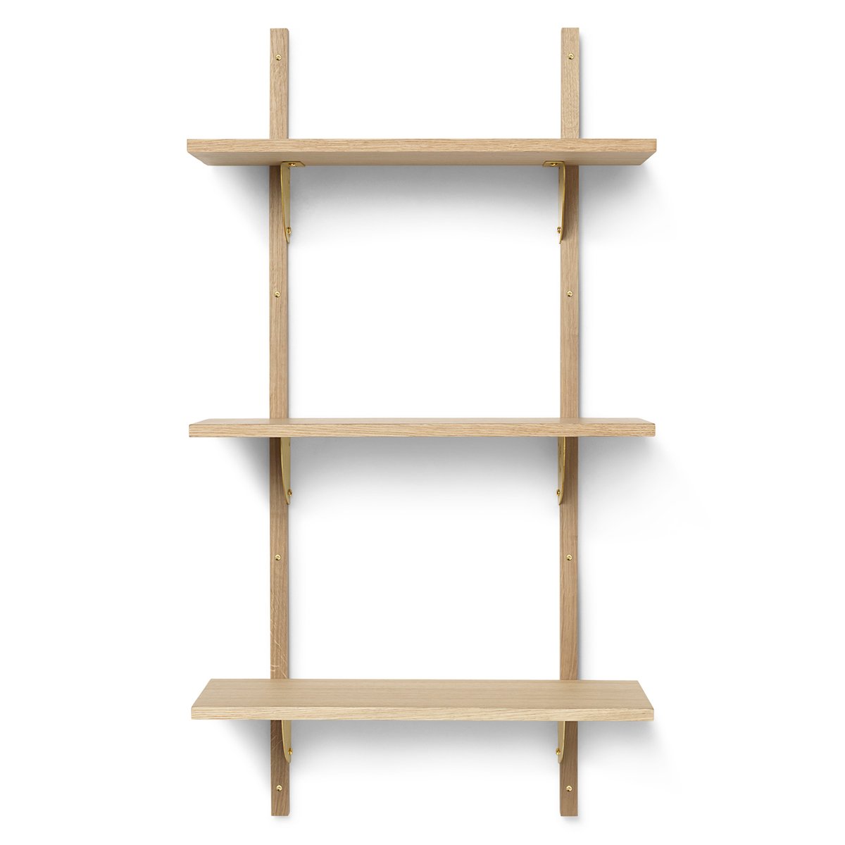 ferm LIVING Sector shelfS/L Oak-bronze