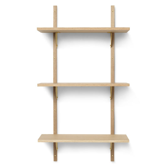 ferm LIVING Sector shelfS/L Oak-bronze