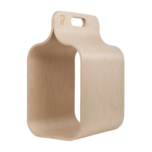 Muurla Carrier newspaper holder Beech