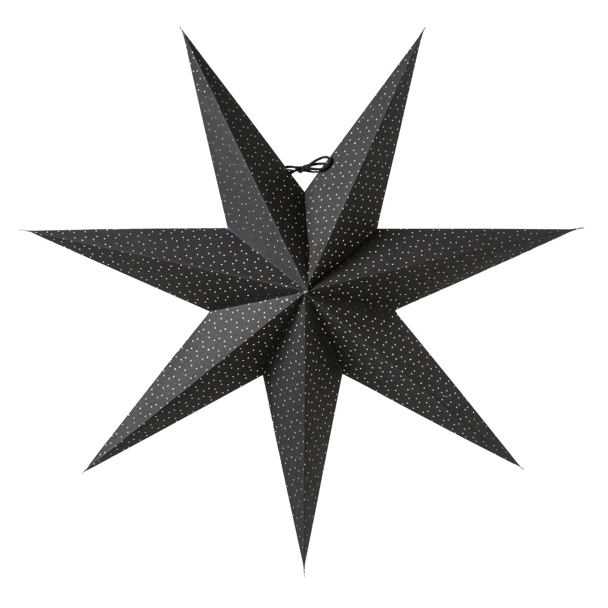 Watt & Veke Aino Christmas star black 60 cm