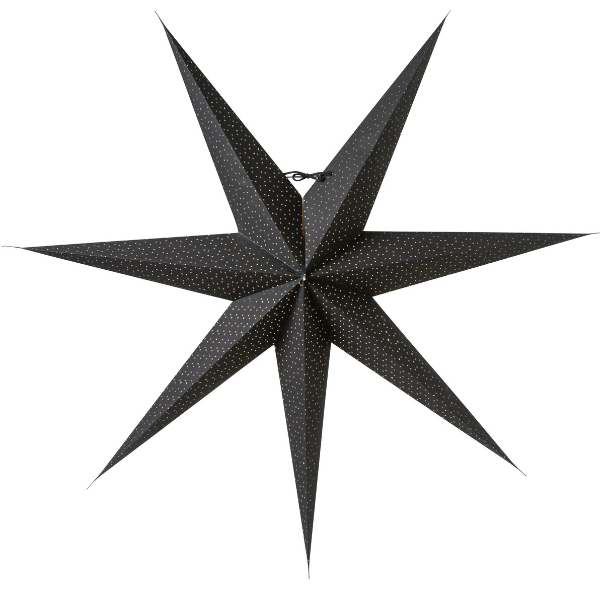 Watt & Veke Aino Christmas star black 80 cm