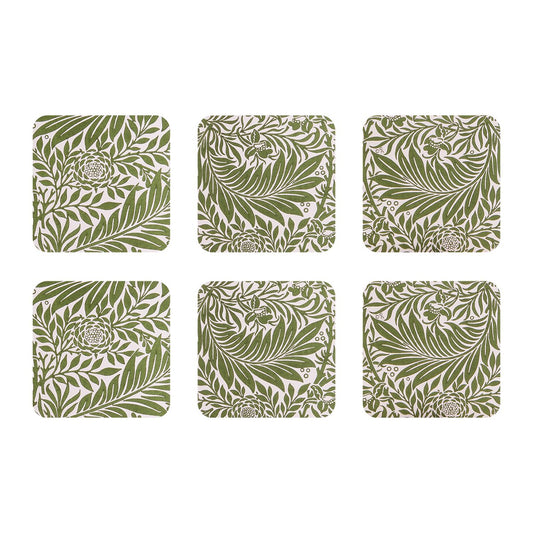 Åry Home Larkspur glasunderlägg 6-pack 10x10 cm