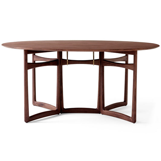 &Tradition Drop Leaf dining table HM6 Walnut