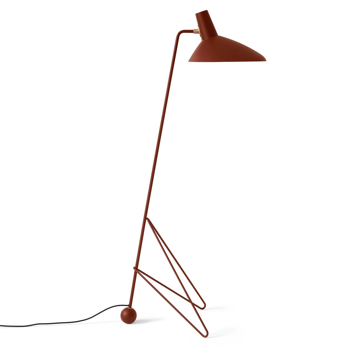 &Tradition Tripod golvlampa HM8 Maroon (röd)