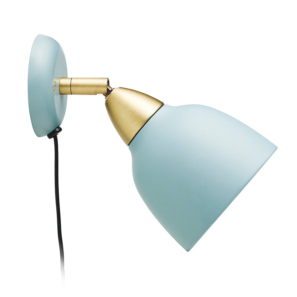 Superliving Urban wall lamp short arm matte mineral blue (blue)