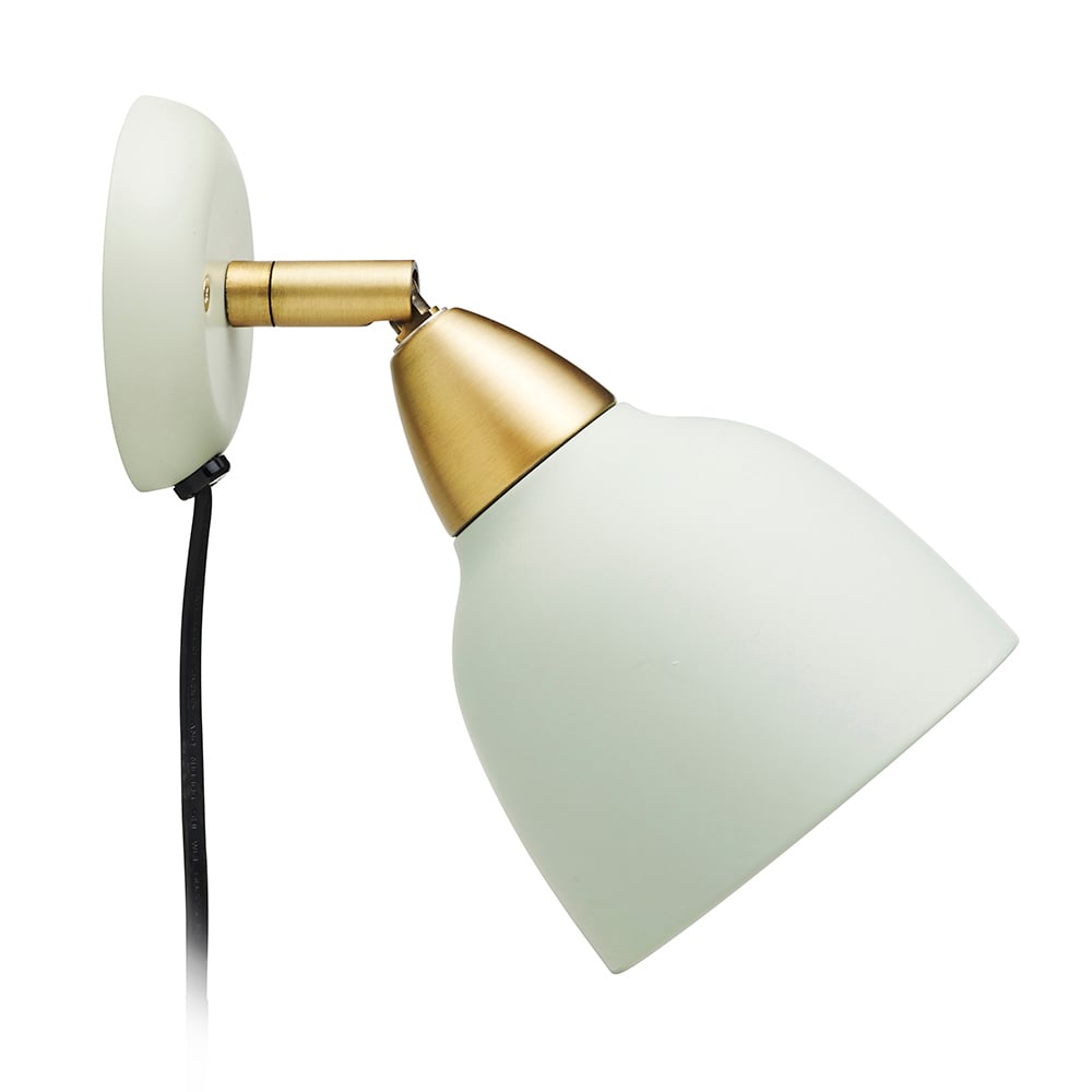 Superliving Urban wall lamp short arm matte misty green (lightgreen)