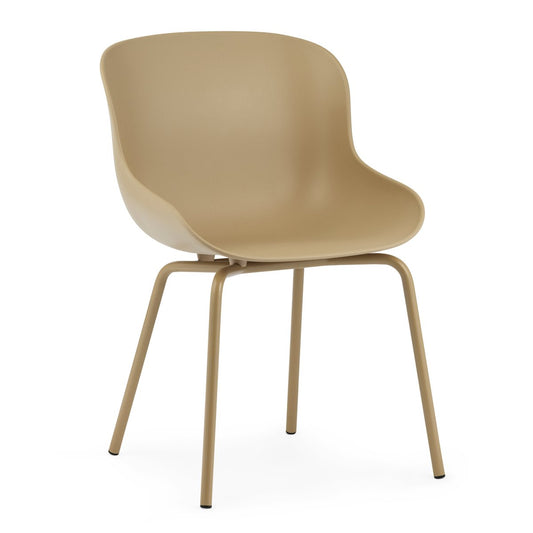 Normann Copenhagen Hyg stol metallben Sand