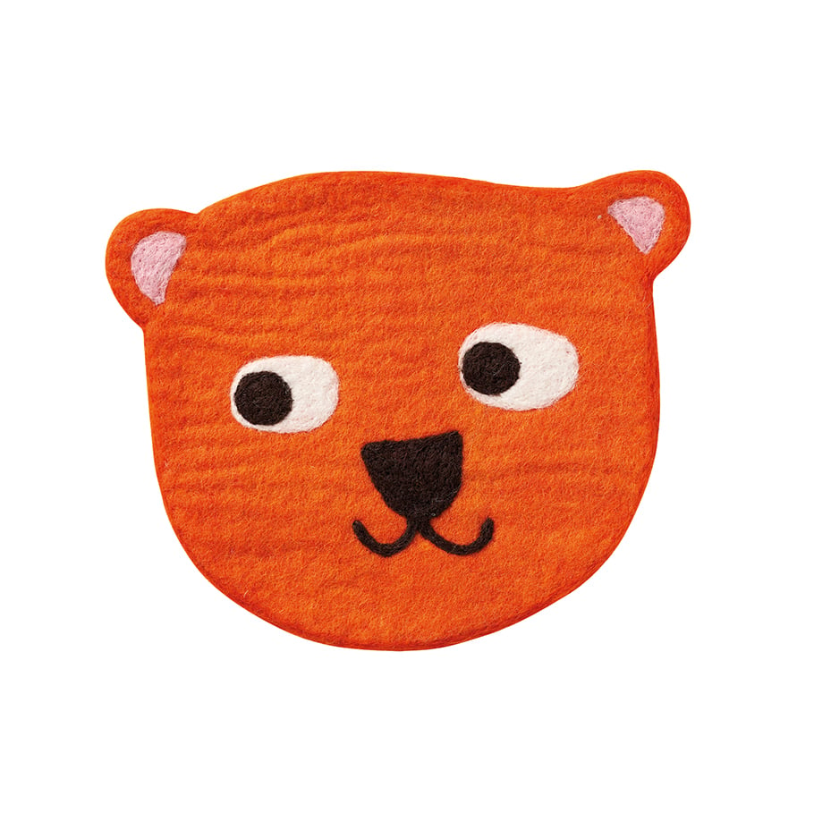 Klippan Yllefabrik Little Bear sittunderlag Orange