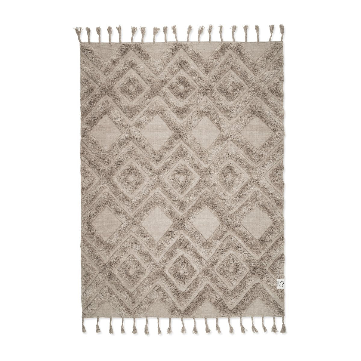 Classic Collection Copenhagen ullmatta 200x300 cm Beige