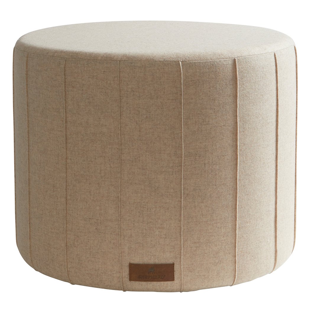 Shepherd of Sweden Shepherd puff Anja 40x50 cm Creme (beige)