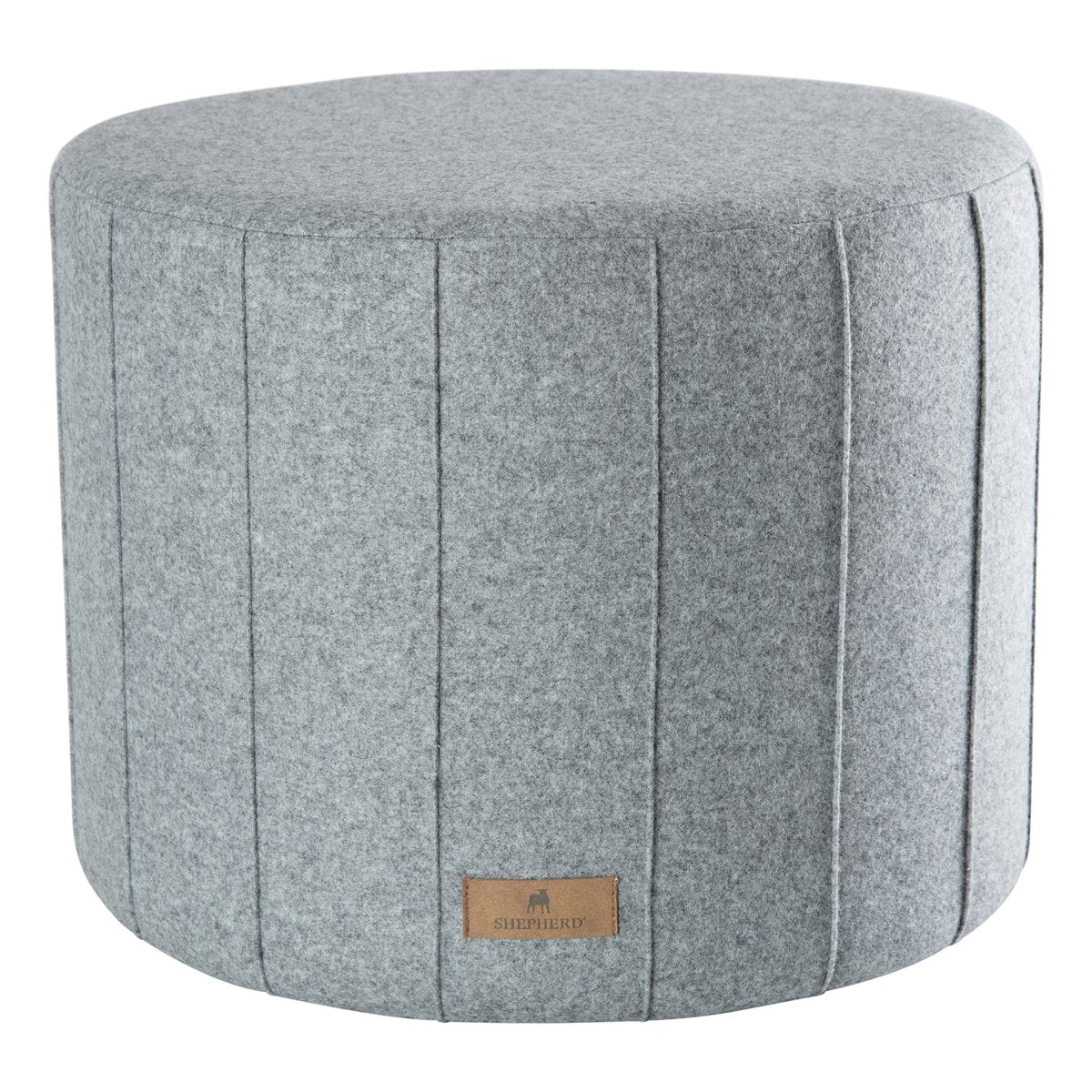 Shepherd of Sweden Shepherd pouf Anja 40x50 cm granite (grey)