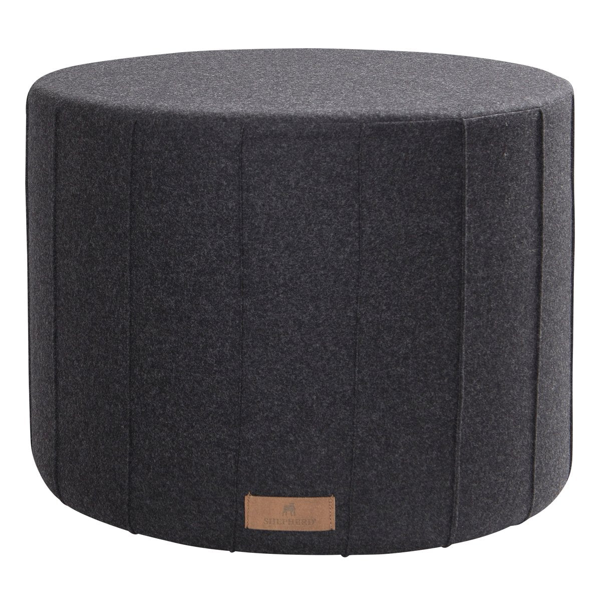 Shepherd of Sweden Shepherd pouf Anja 40x50 cm black