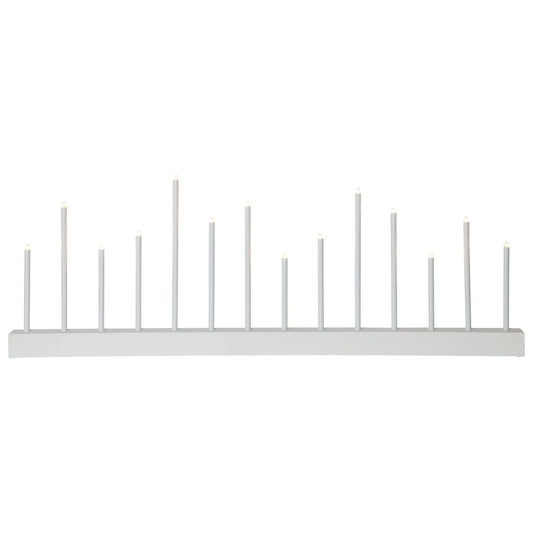 Star Trading Echo advent candle arch white