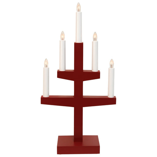 Star Trading Trapp advent candle arch 46 cm red