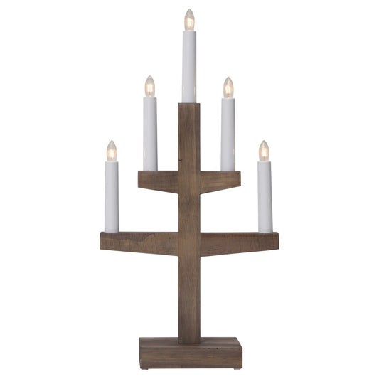 Star Trading Trapp advent candle arch 46 cm brown