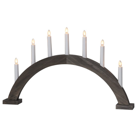 Star Trading Trapp advent candle arch brown