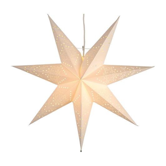 Star Trading Sensy adventsstjärna 54 cm Vit