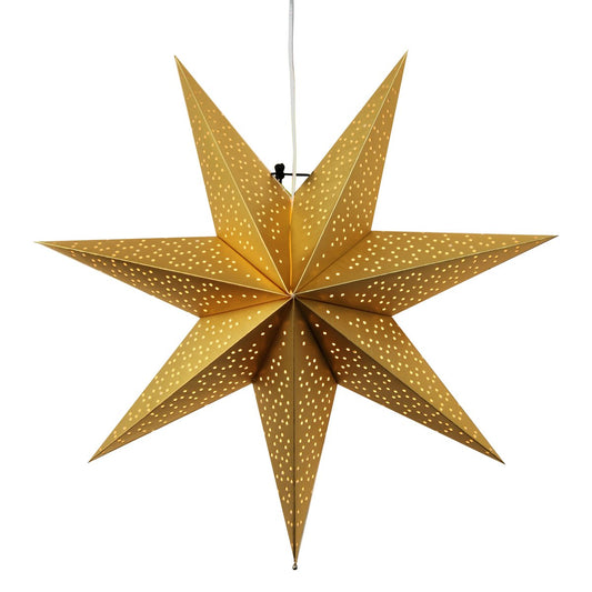 Star Trading Dot adventsstjärna 54 cm Guld