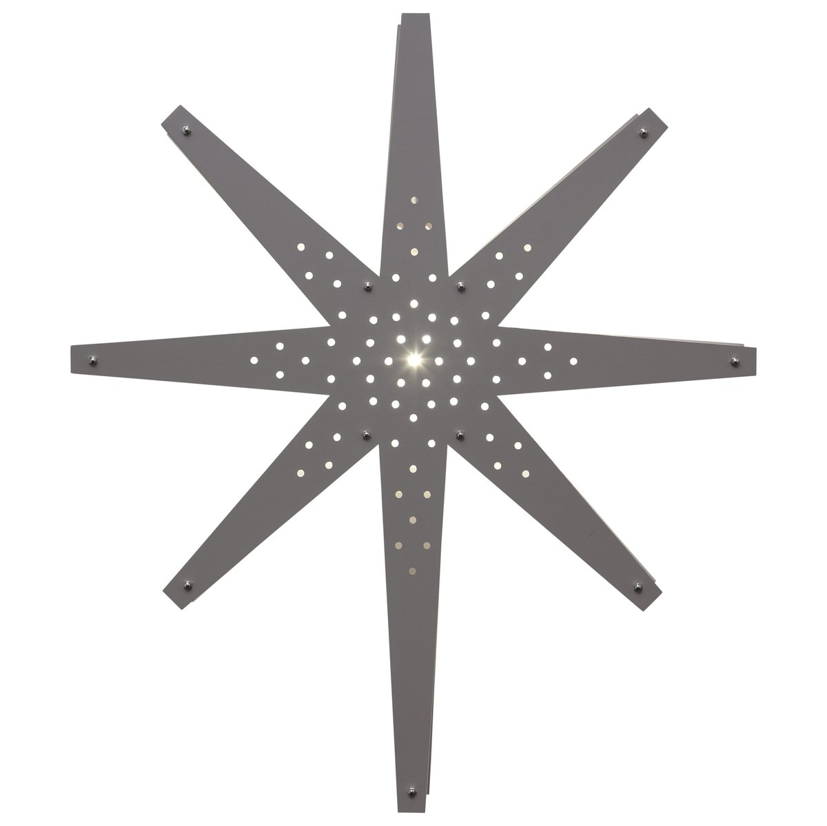 Star Trading Tall advent star 60x70 cm beige