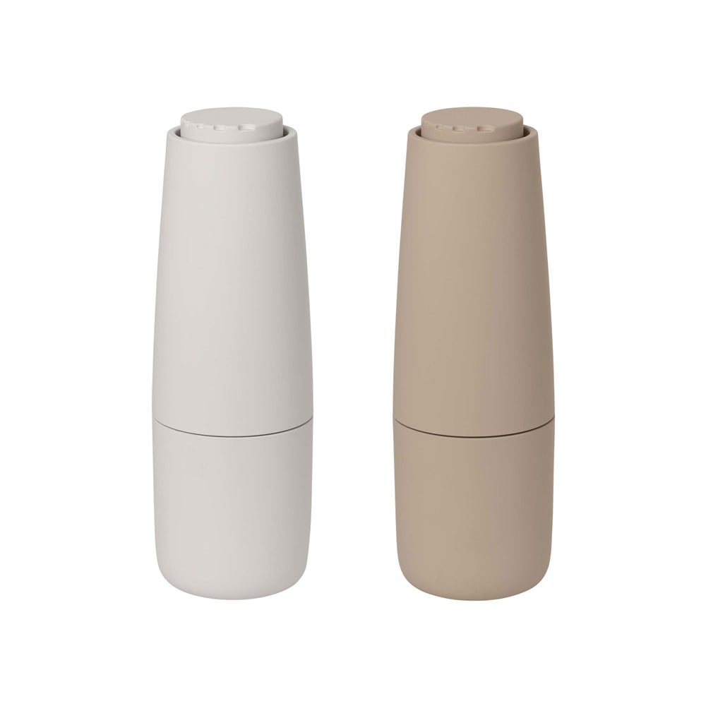 blomus Salpi salt and pepper mill plastic nomad-moonbeam (beige-grey)