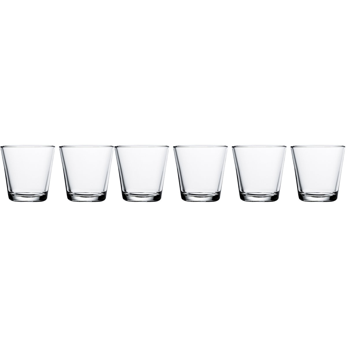 Iittala Kartio dricksglas 21 cl 6-pack Klar