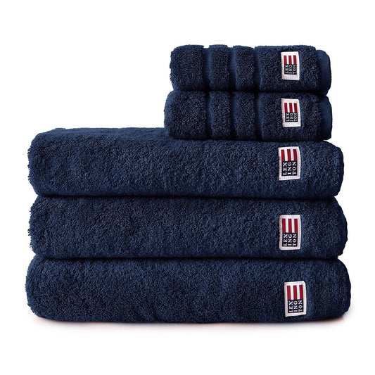 Lexington Icons Original Badetuch 100 x 150cm Navy