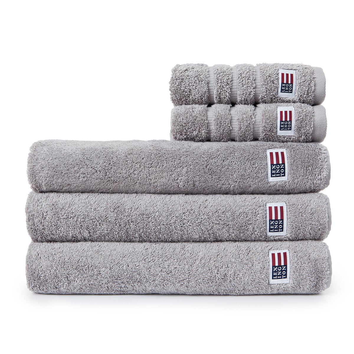 Lexington Icons Original bath towel 100x150 cm dark grey