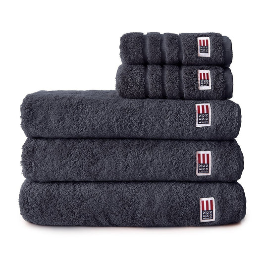 Lexington Icons Original bath towel 100x150 cm charcoal